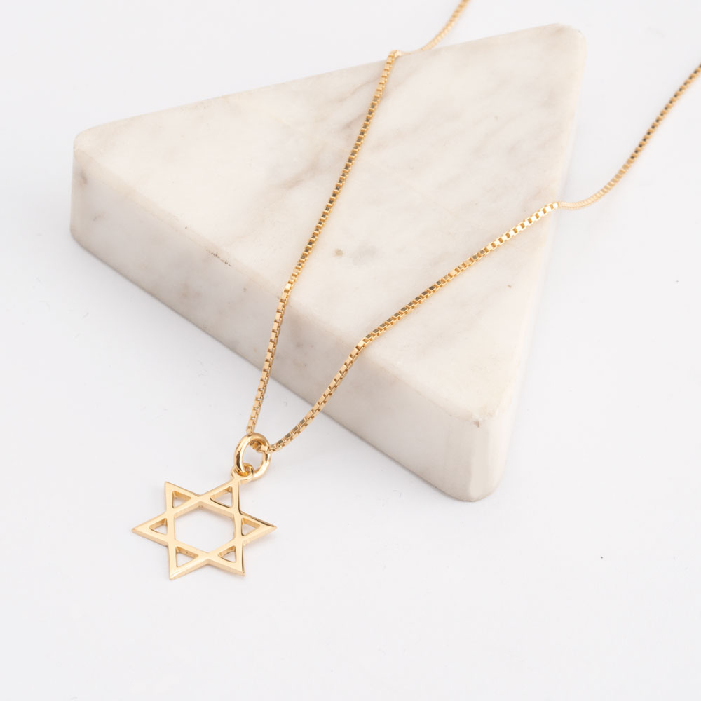 Classic Star of David Necklace