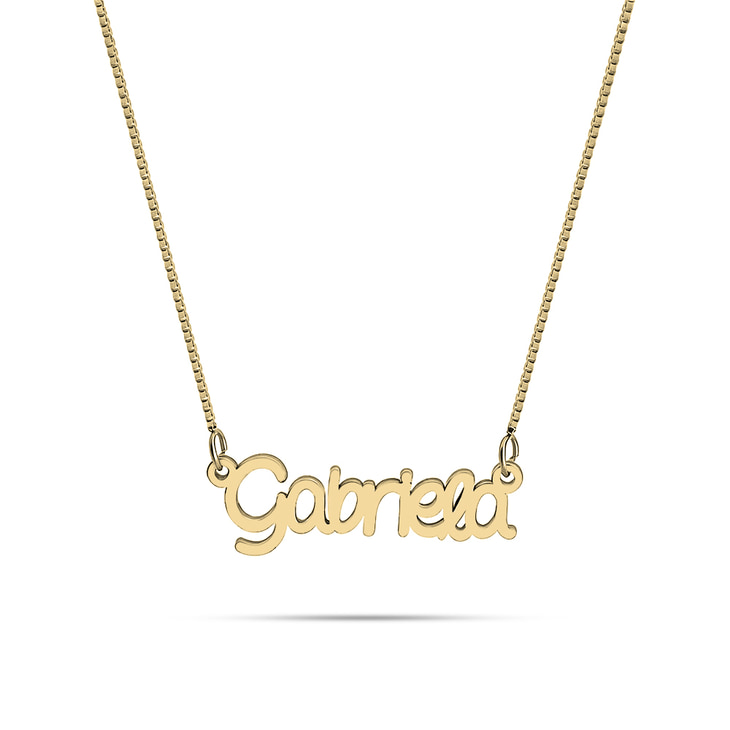 name necklace font follow you