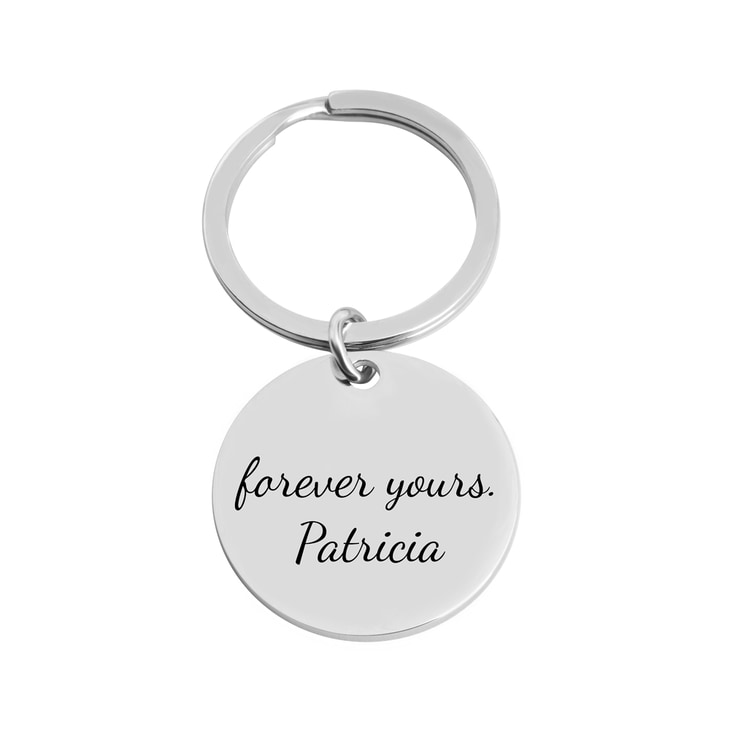 Llavero Redondo Grabado Personalizado