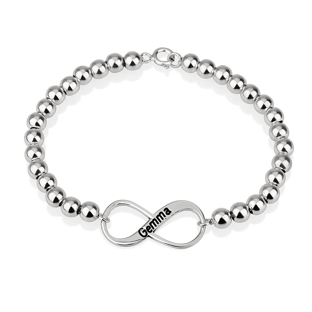 Pulsera Infinito Cuentas