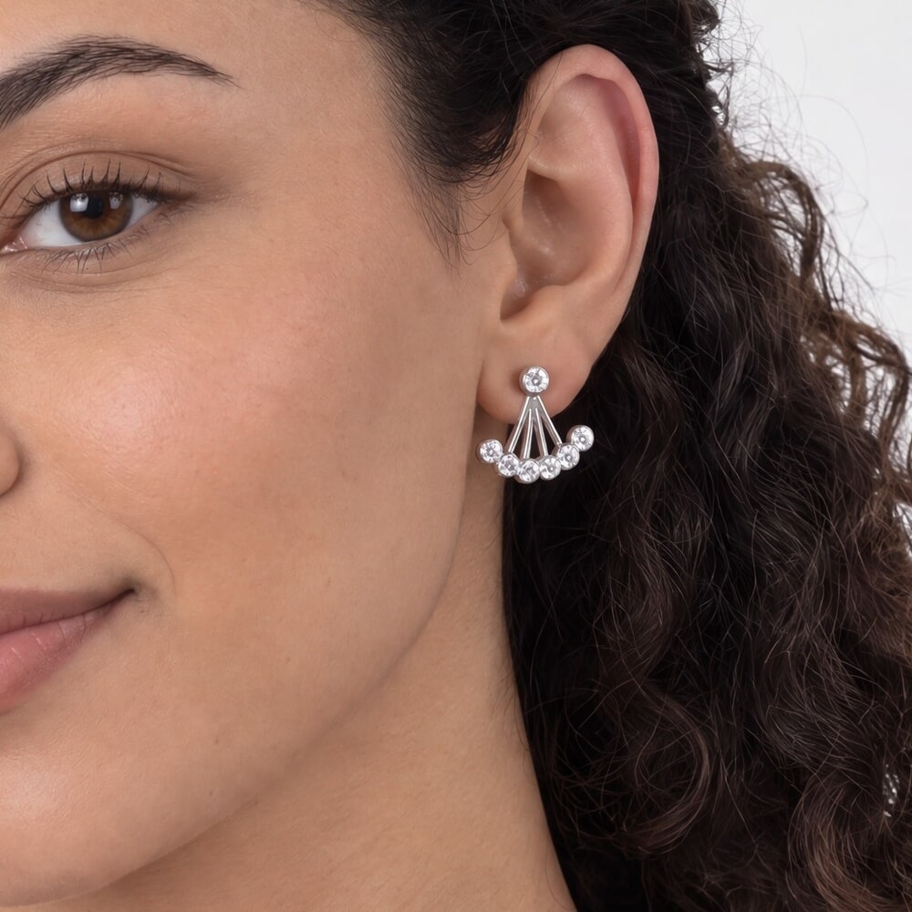 Aretes Colgantes de Piedras